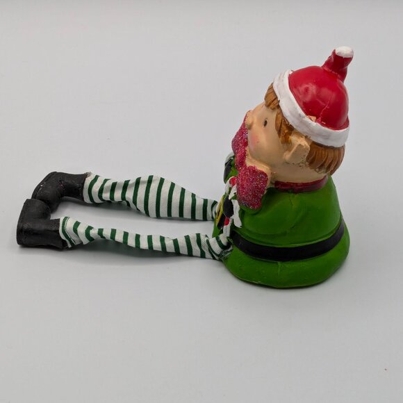 Shelf Sitter Elf Holiday Christmas Figurine - Picture 4 of 8